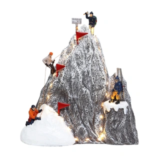 Santaville Bergbeklimmers op Bergtop LED | De Boet