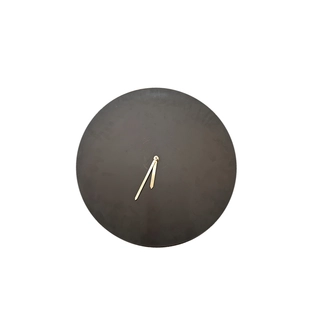 Wandklok Rond Zwart -  Ø38 cm