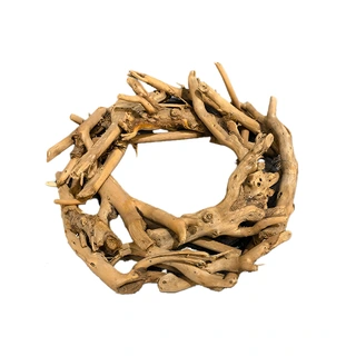 Krans Drijfhout Naturel - Ø30 cm | Tuincentrum De Boet