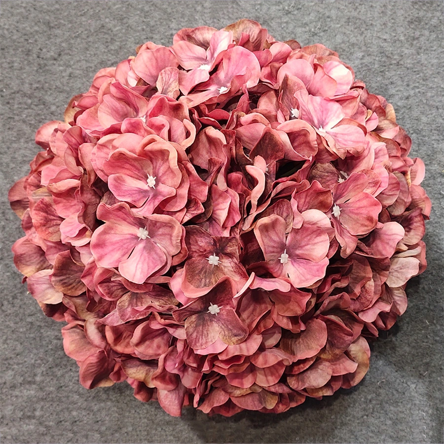 Kunstbloem Hortensia 92 cm - Oud Roze