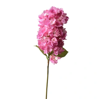 Kunst Pluim Hortensia 85 cm - Roze