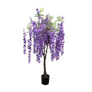 Kunst Wisteria Paars - 150 cm