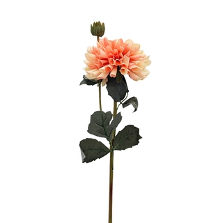 Kunstbloem Dahlia 61 cm - Lichtroze