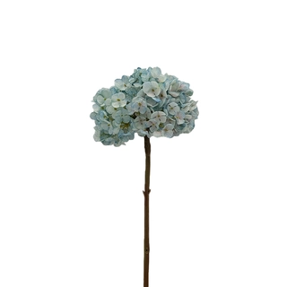 Kunstbloem Hortensia 66 cm - Blauw