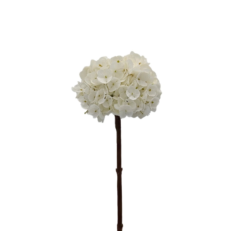 Kunstbloem Hortensia 66 cm - Crème