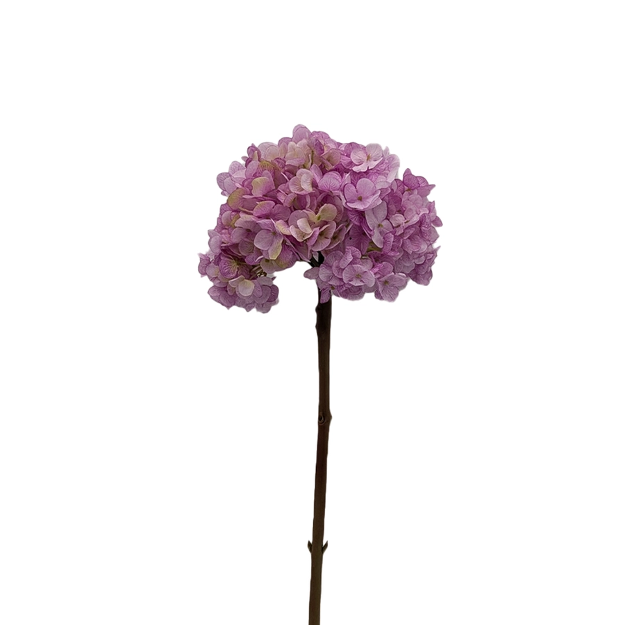 Kunstbloem Hortensia 66 cm - Paars