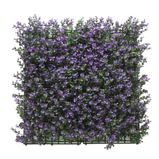 Kunstplanten Mat 50x50 cm - Buxus Paars | De Boet