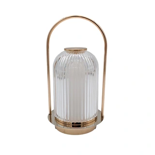 Tafellamp Philine Goud - Ø11x23 cm | De Boet