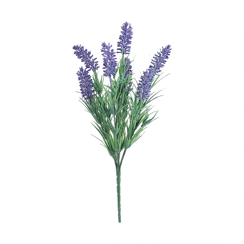 Bosje kunstbloemen Lavendel 34 cm - Paars