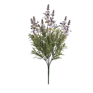 Bosje kunstbloemen Lavendel 38 cm - Lila