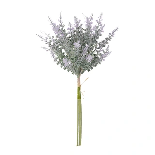 Bosje kunstbloemen Lavendel 38 cm - Paars