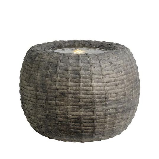 LED Fontein Wicker Rond