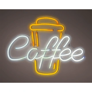 Neon LED Coffee cup | Tuincentrum De Boet