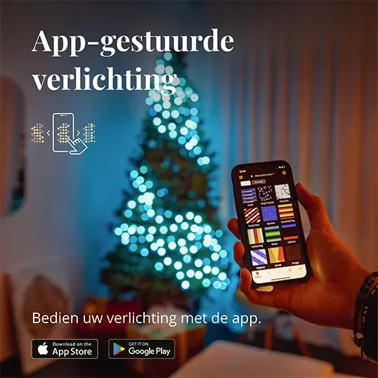 Twinkly Kerstboomverlichting App Multi 600 LED - 48 m - afbeelding 4