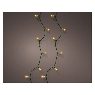 LED Vintage Kerstboomverlichting Twinkel Groen - 12 m - afbeelding 2