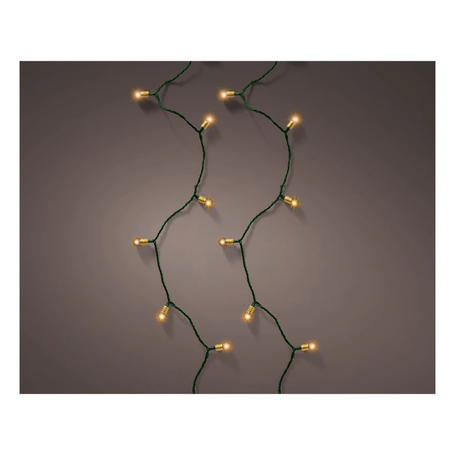 LED Vintage Kerstboomverlichting Twinkel Groen - 24 m - afbeelding 2