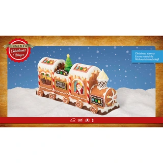 Kerstdorp LED Sweet Express - 11x34,5x17,5 cm - afbeelding 2