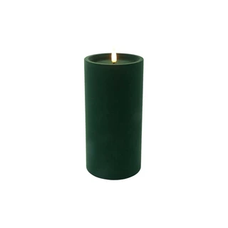 LED Stompkaars Velvet L d.Groen - Ø10x20 cm| De Boet