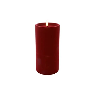 LED Stompkaars Velvet L d.Rood - Ø10x20 cm| De Boet