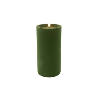 LED Stompkaars Velvet L l.Groen - Ø10x20 cm| De Boet