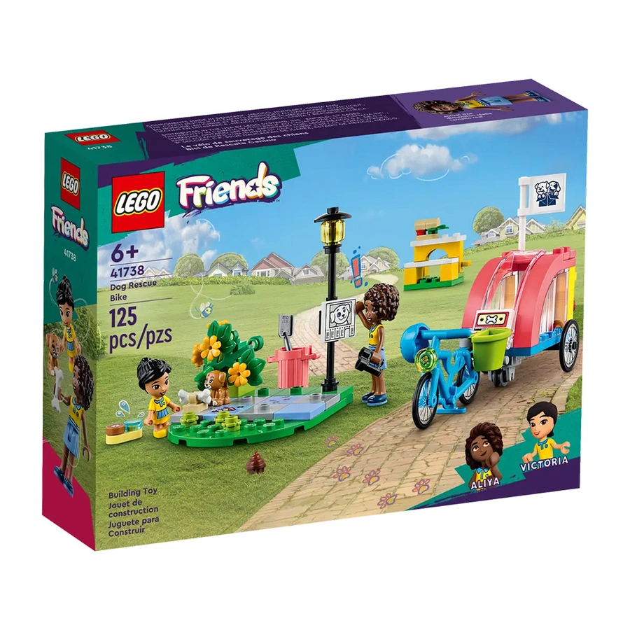 LEGO Friends 41738 Honden Reddingsfiets - afbeelding 2