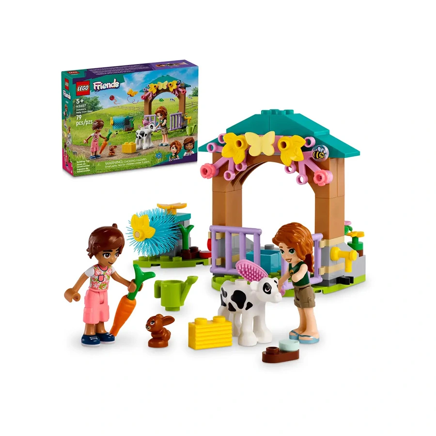 LEGO Friends 42607 Autumns Schuur met Kalfje