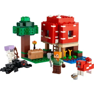 LEGO Minecraft 21179 Het Paddenstoelenhuis - afbeelding 1