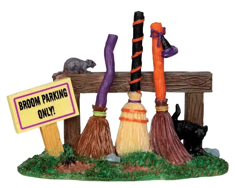 Lemax Broom Parking Rack