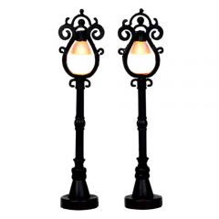 Lemax Parisian Street Lamp - set of 2