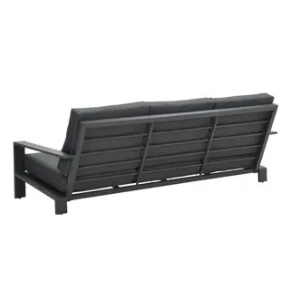 Garden Impressions Lincoln 3-zits Loungebank - Reflex Black - afbeelding 4