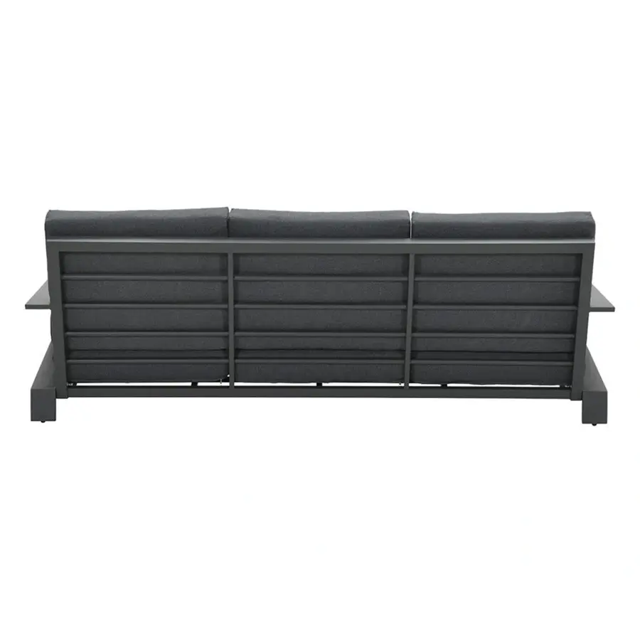 Garden Impressions Lincoln 3-zits Loungebank - Reflex Black - afbeelding 5