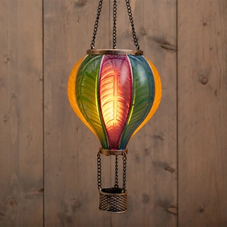 Verlichte Luchtballon Multi - Ø14x45 cm | Tuincentrum De Boet