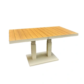 Trestino Manilva Verstelbare Loungetafel - Latte | De Boet