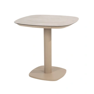4 Seasons Manolo Diningtafel Latte - 75x75 cm | De Boet