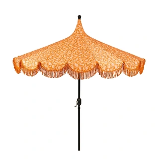 Mica Decorations Kelly Parasol Oranje - Ø235 cm | De Boet