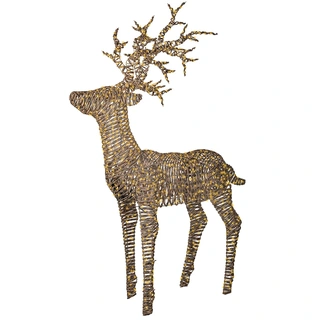 LED Rendier Wicker - 180 cm | De Boet