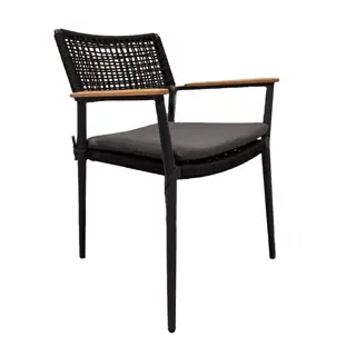 Your Own Living Moleto Dining Tuinstoel - Black - afbeelding 1