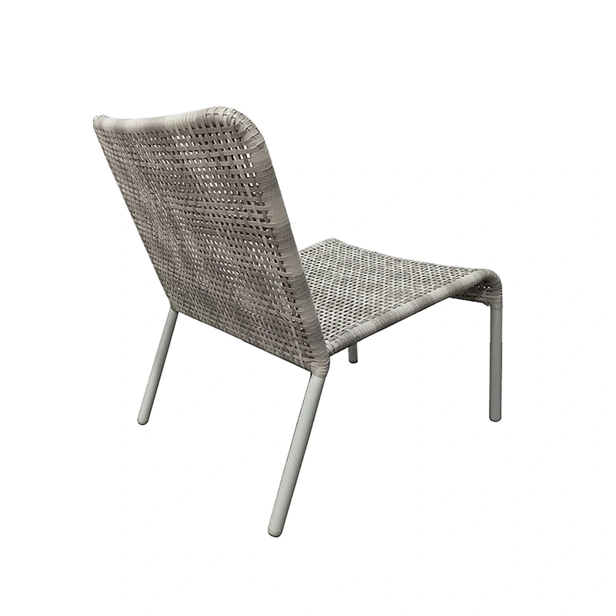 Buitengewoon Boet Murau Relax Stoel - White Grey - afbeelding 4