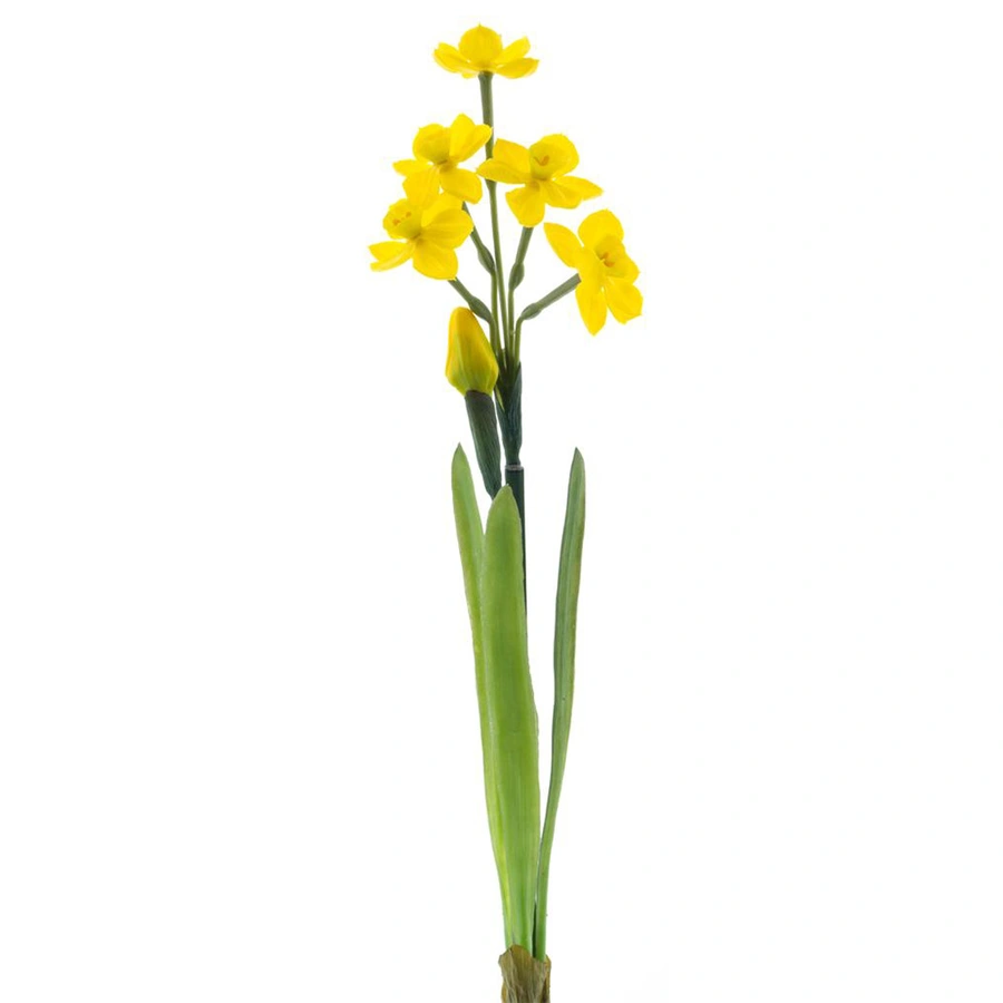 Kunstbloem Narcissus Crailo Yellow - 50 cm