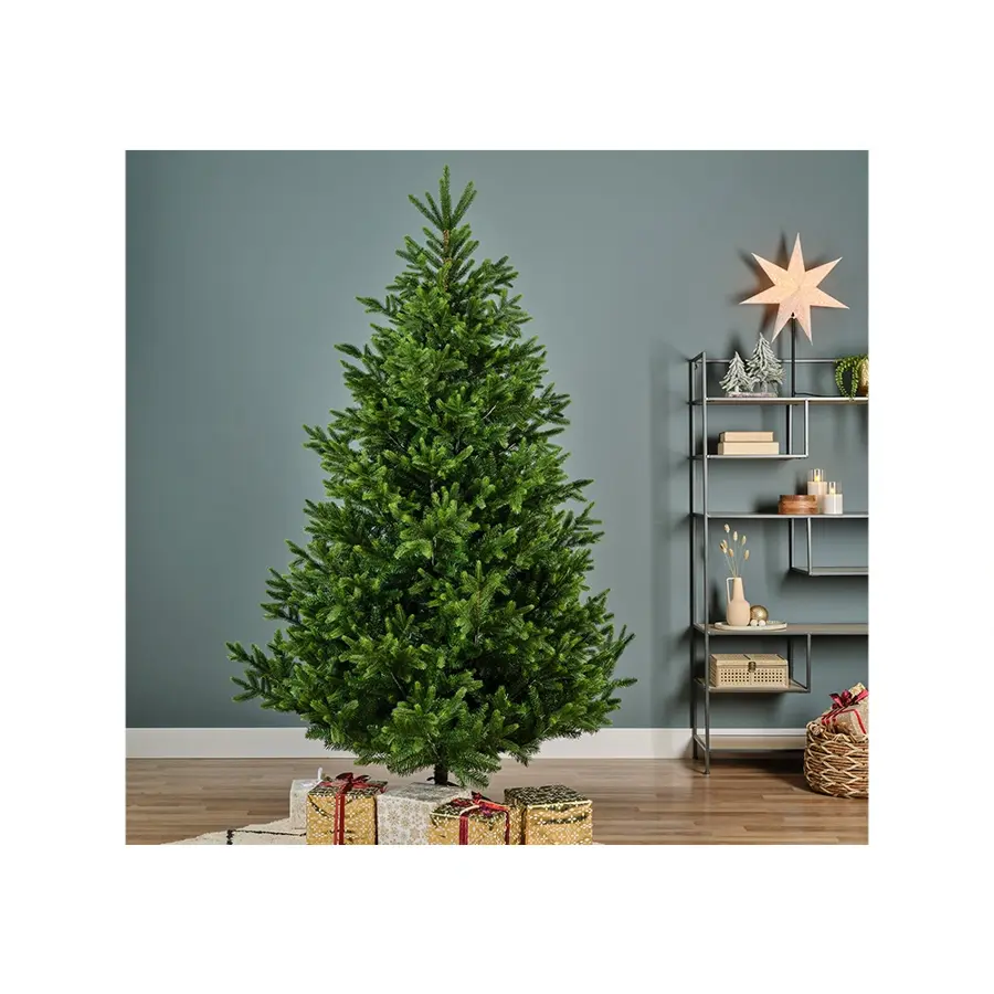 Everlands Nordmann Fir Kunstkerstboom - 110x150 cm - afbeelding 5