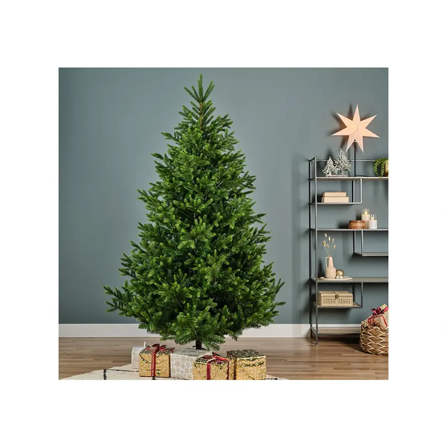 Everlands Nordmann Fir Kunstkerstboom - 130x180 cm - afbeelding 5