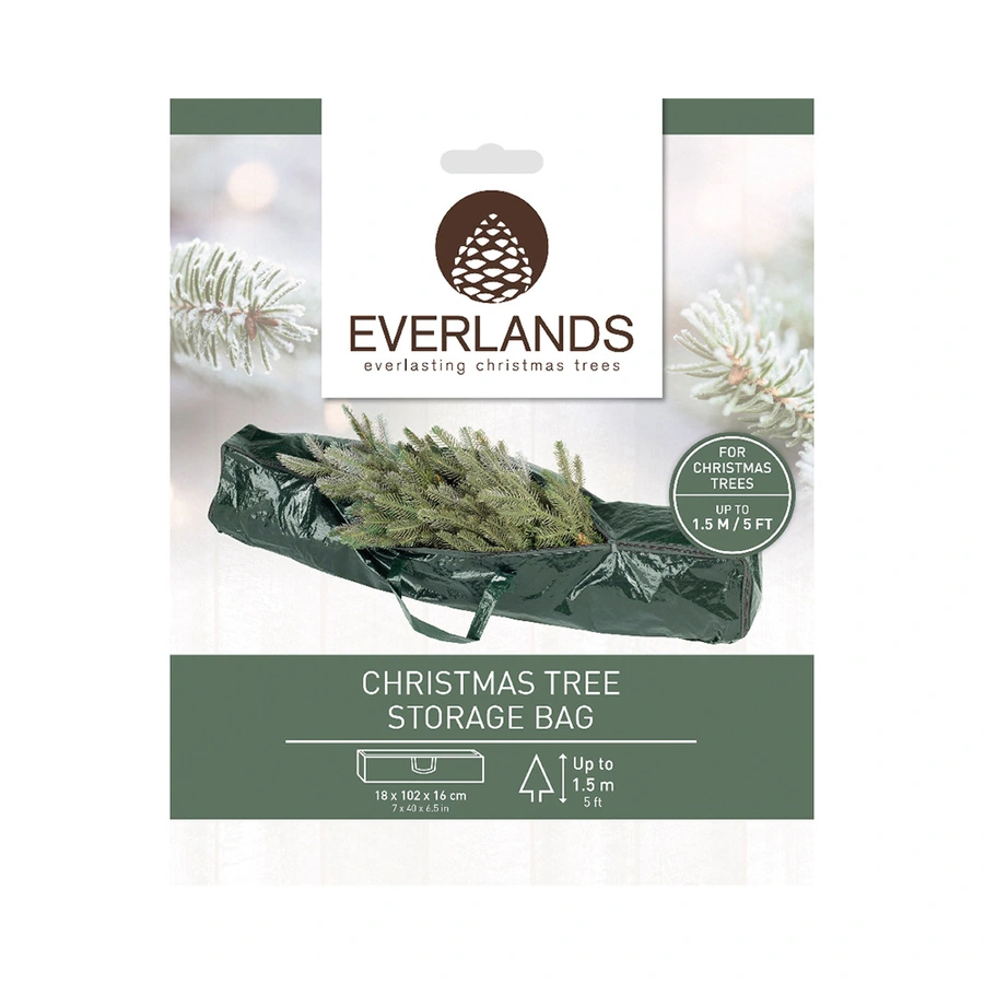 Everlands Opbergzak Kerstboom - 150 cm - afbeelding 3