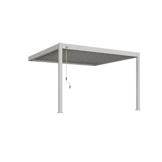 Orion Deluxe Muurbevestiging 300x360 cm - Kiezelgrijs | De Boet