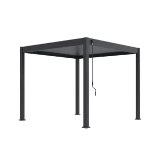 Orion Deluxe Overkapping 300x300 cm - Antraciet | De Boet