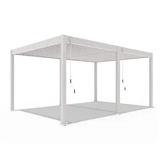Orion Deluxe Overkapping 300x600 cm - Kiezelgrijs | De Boet