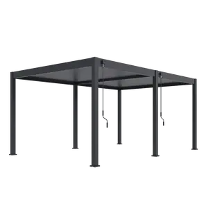 Orion Deluxe Overkapping 360x530 cm - Antraciet | De Boet