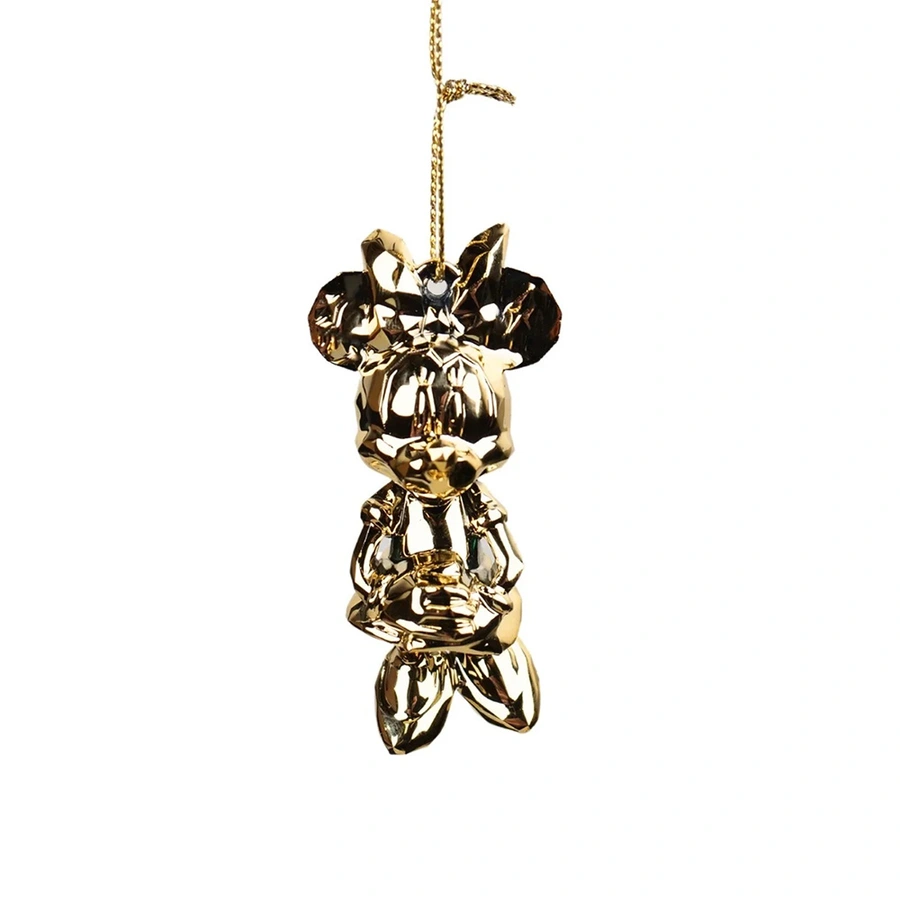 Disney Kerst Hanger 3D Acryl Minnie Chrome Goud