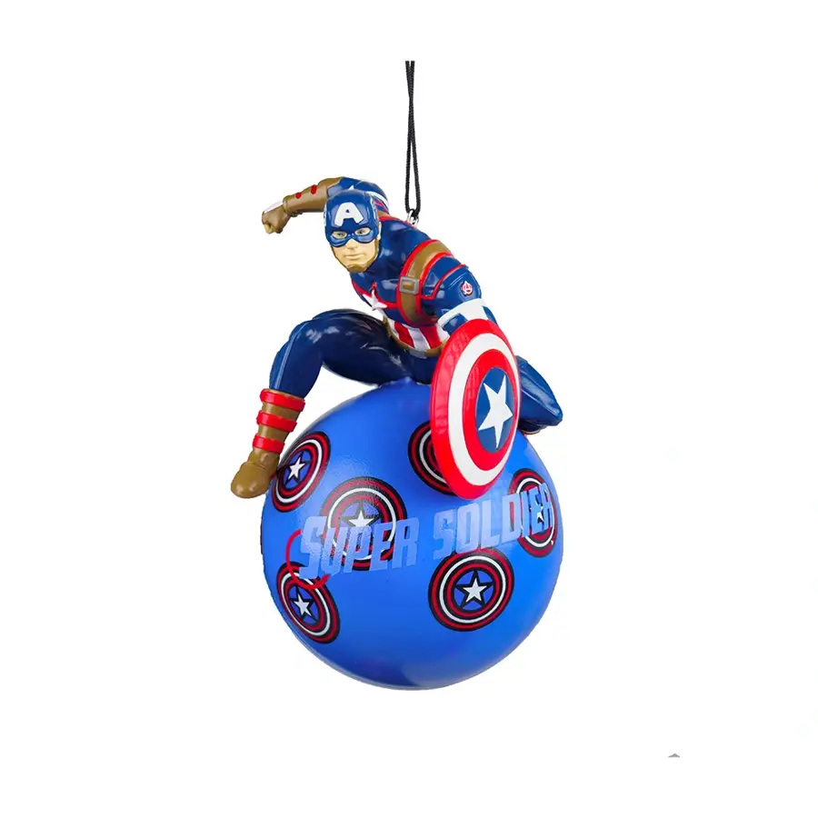 Disney Kerst Hanger 3D Bauble Captain America