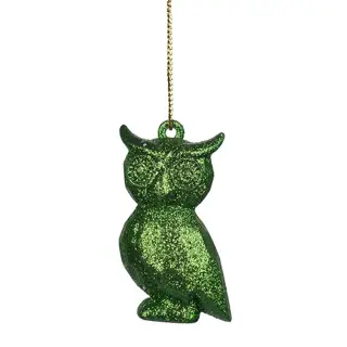 Kurt S. Adler Ornament Uil Groen - 4 cm