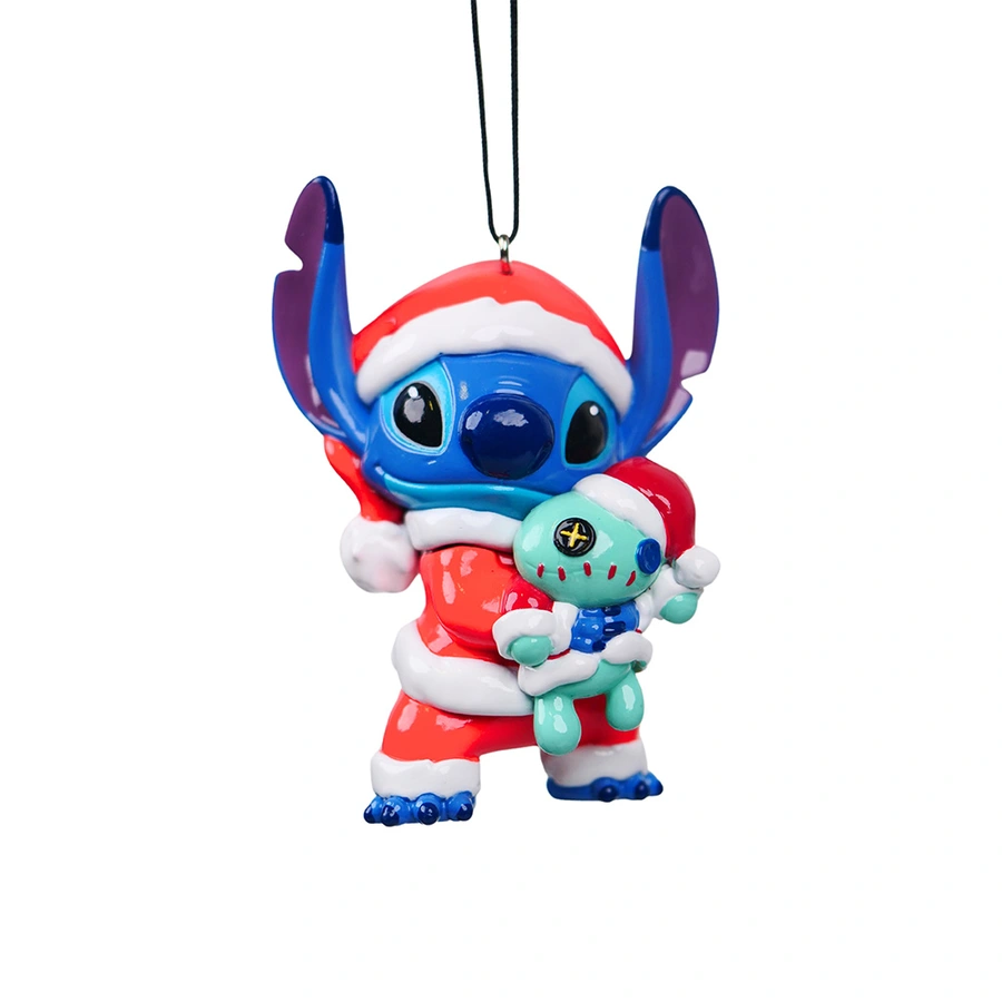 Disney Kerst Hanger 3D Stitch met Scrump